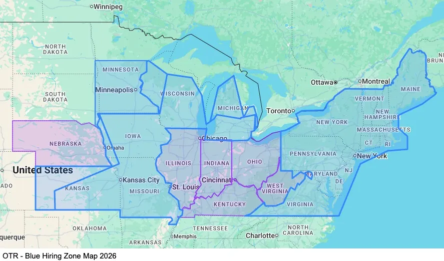 OTR map