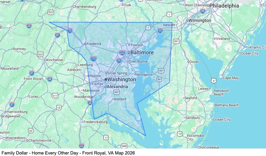 Dedicated - Home Every Other Day - Front Royal, VA map