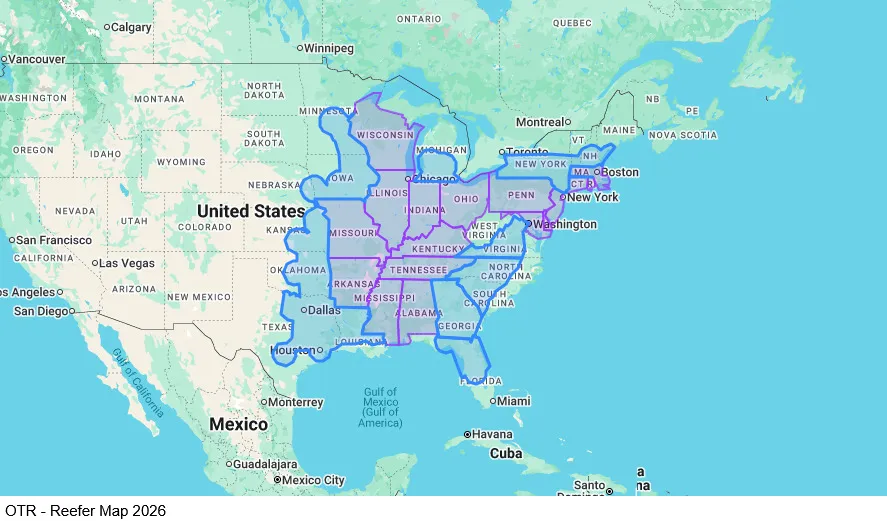Straight Lease map